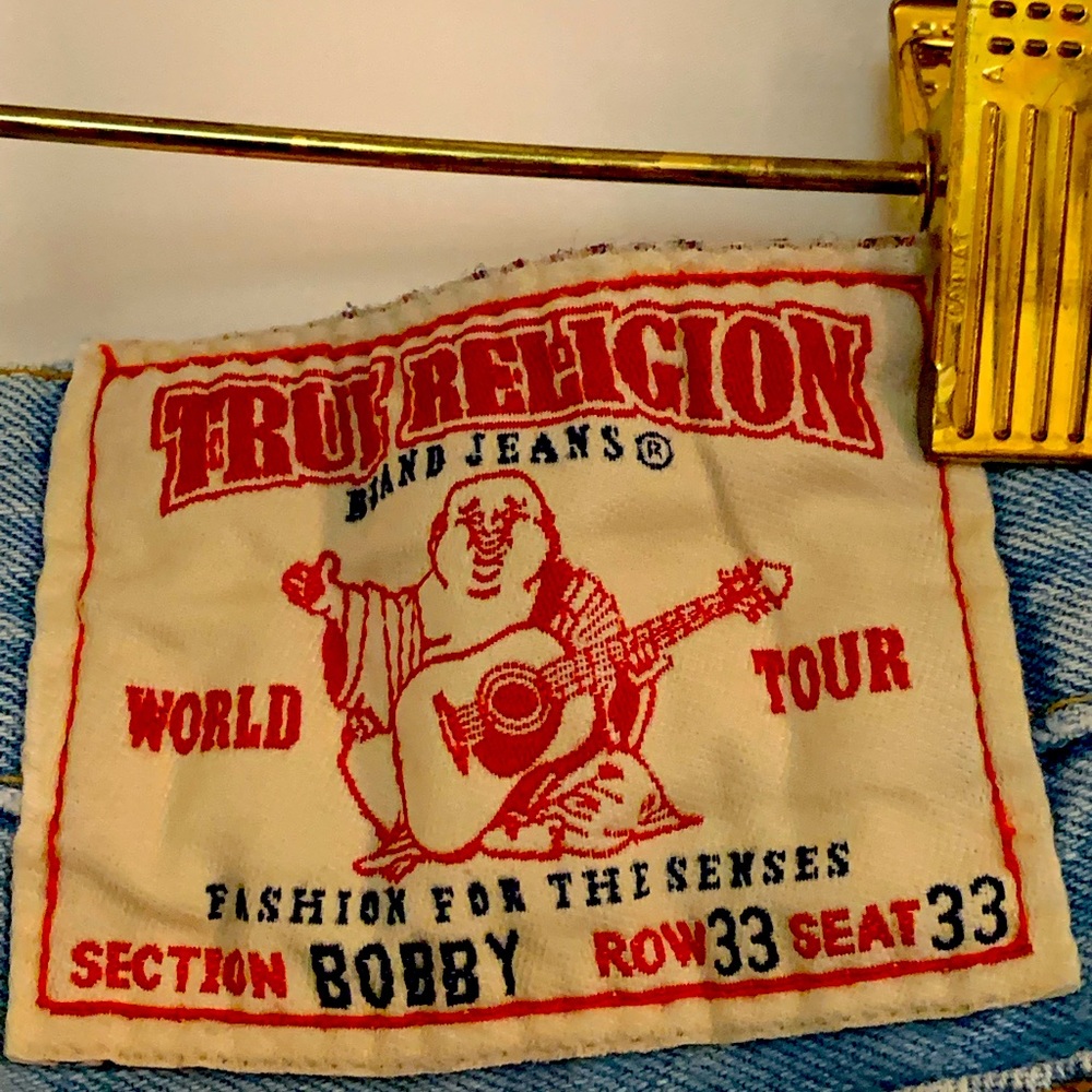 Mens True Religion Jeans Bobby style 33/33